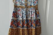 Dress with pom poms age 6- 7