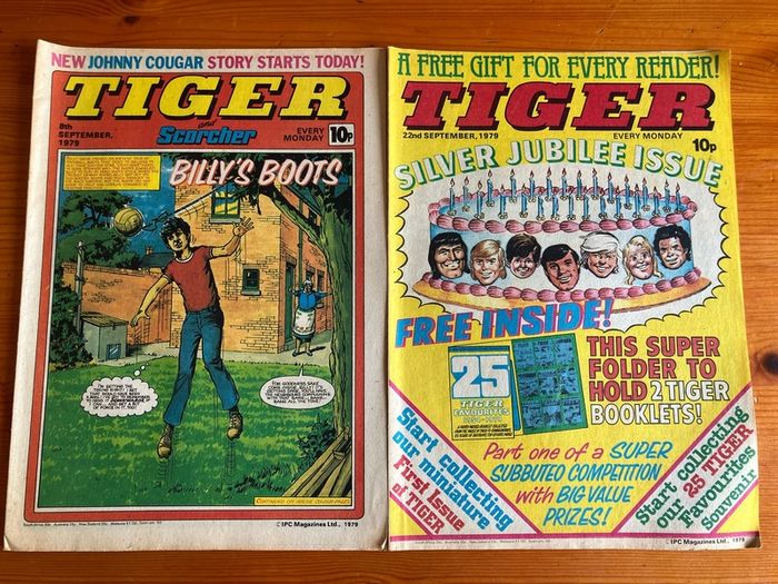Comics: 'Tiger and Scorcher' 1979 (28 magazines)