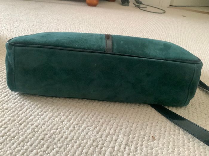 Balmain H & M green large bag