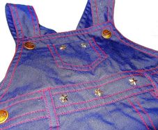 Authentic Baby Dior Dungarees-As New