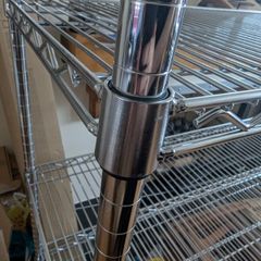6ft x 6ft Chrome Wire Shelving