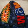 BAPE full navy and blue camo tracksuit Image 2