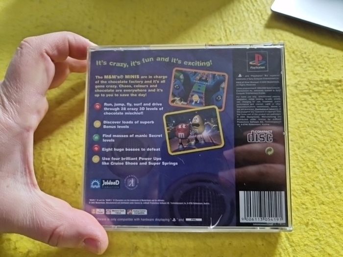 M&M s Shell shocked PlayStation1 Ps1 PlayStation2 Ps2 Games Original