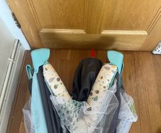 uppababy double pram / buggy and travel cot