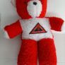 vintage man United teddy and cap and armbands from early 80,s Image 5