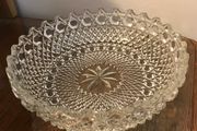 Glass Vintage Trifle/Fruit Bowl
