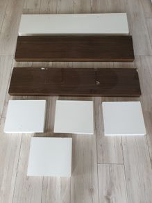 IKEA LACK wall shelf set