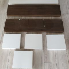 IKEA LACK wall shelf set