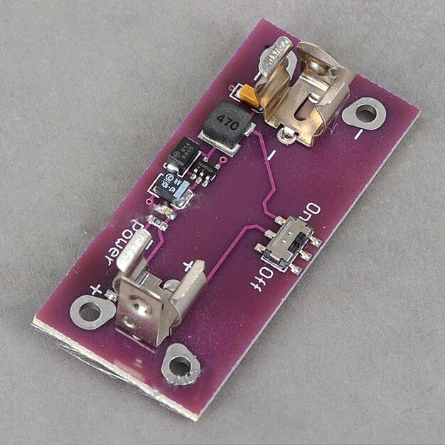 AAA Battery Power Supply Module for Arduino LilyPad