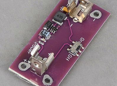 AAA Battery Power Supply Module for Arduino LilyPad