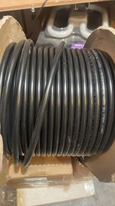 Black Flex Cable 3 x 1.5 mm H05VV-F per Meter
