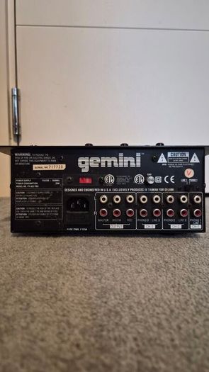 Gemini Ps626 pro DJ Mixer