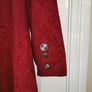 BNWT Stunning Wine Red Coat size 18 Image 3