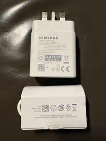 New Samsung fast charger 45W Plug and C type cable