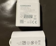New Samsung fast charger 45W Plug and C type cable
