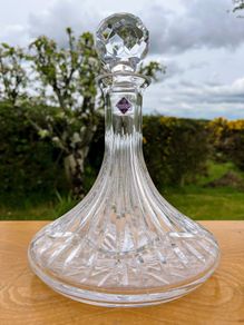 1990s Edinburgh Crystal Ships Decanter