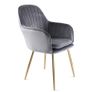 Velvet Muse Dining Bedroom Makeup Dressing Room Chairs Image 8