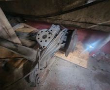 Kia stonic rear axle beam