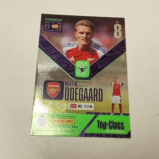 Martin Odegaard - Arsenal Panini Top Class 2025  Holo Giant