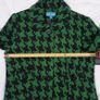 Marks & Spencer Black Green Geometric Textured Wool Blend Short Jacket Petite 10UK/38EU Image 9