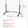 Freestanding Ballet Barre, Adjustable 28-44 in Image 7