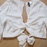 H&M White Blouse - M Image 2