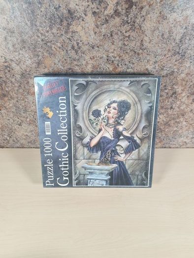 Clementoni Gothic collection 1000 piece jigsaw puzzle  BLACK ROSE  brand new sealed