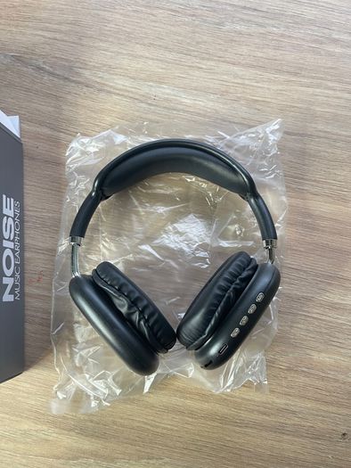 Brand New Wireless Bluetooth Headphones Noise Tune 600 Black Over Ear Headset va
