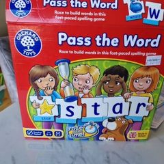 Pass the word reading and spelling game