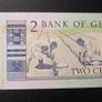 Ghana 1982.2 Cedis.Uncirculated Banknote. Image 2