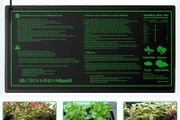 NEW SALE | Heat Mat, Heated Seedling Propagator Durable Waterproof, Seedling Heating Pad for Winter Hydroponic Indoor Seedling Germination Outdoor Gardening Greenhouse 10"x 20")