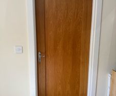 Solid oak door