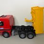 Vintage 2001 Bruder Mercedes Actros 4143 Tipping Truck with Liebherr Rotating Excavator Image 8