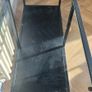 IKEA Black Console / Shelving Unit / TV unit / Bookshelf with Glass Shelf Image 3