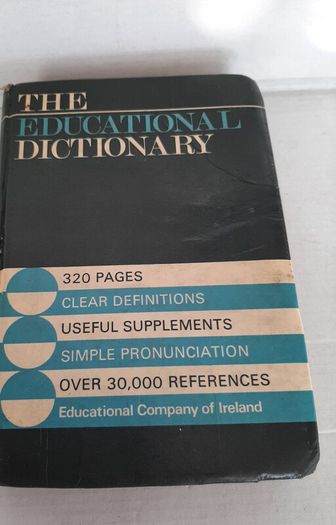 vintage dictionary 1972
