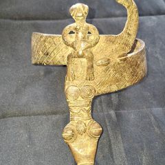 Rare Bronze Genuine Antique Arm Bracelet, Protectors of Family and Culture, Snakes are ambivalent, representing both day, light, good, but also symbolizing the Forces of Darkness, Evil, and Witchcraft Sorcery.