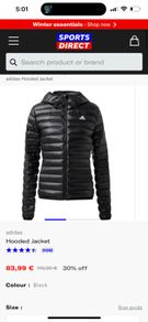 Adidas hooded jacket