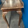 Vintage mahogany side table Image 2