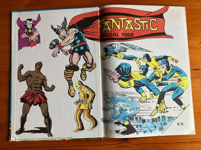Comic: 'Fantastic' annual 1968