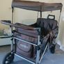 Fuxtec folding wagon - brown Image 2