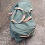 Vintage Pierre Cardin Green Canvas Duffel Bag Image 4
