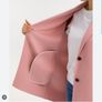 Tommy Hilfiger Double Faced WOOL Blend Coat - Pink - EUR 36 Fits UK 10 - BNWT RRP 299 Image 4
