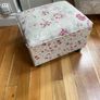 stool floral footstool Image 2
