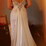 Vintage lace ivory wedding dress size 10 UK Image 8