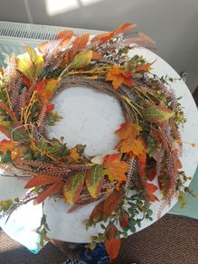Autumnal Door Wreath