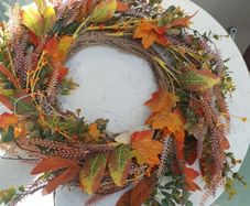 Autumnal Door Wreath