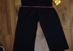 New with Tags..Black Stretch Lycra Maternity or Sports pants (large 12-14)