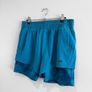 New Diesel Studio Icon 'Claudine' 2-in-1 Running Shorts Image 3