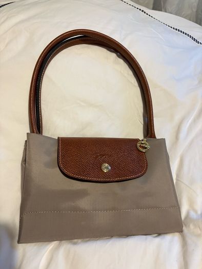 Longchamp le pliage / tote / grey / large
