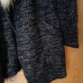 River  Island  Long Cardigan/Jacket with Faux  Fur  Collar. S.10 Image 3